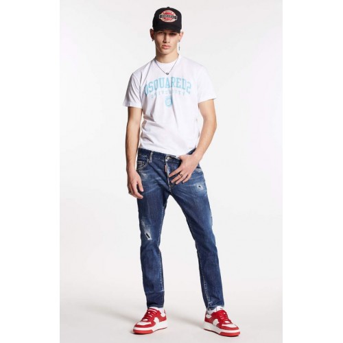 Jeans  DSQUARED2, Bleumarin Skater, S74LB1338S30789470
