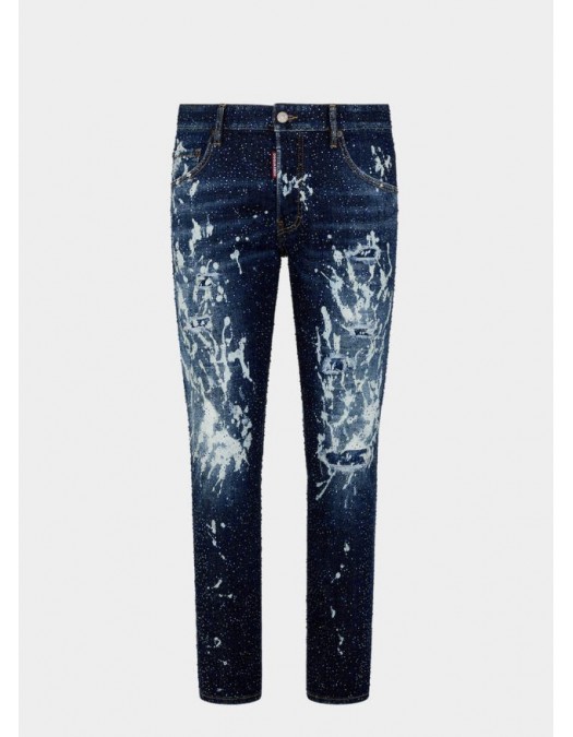 Jeans DSQUARED2, Fireworks Wash Skater, S74LB1375S30664470 - S74LB1375S30664470