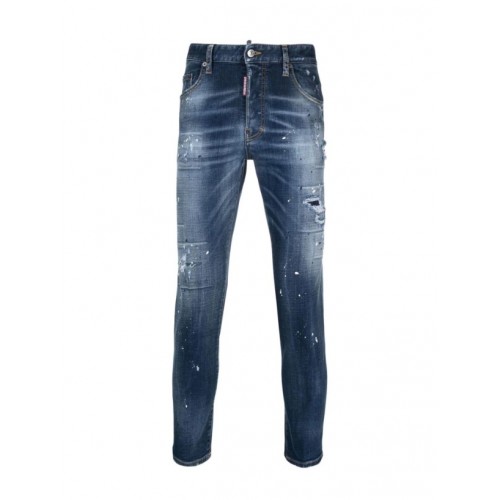 Jeans  DSQUARED2, Blue Skinny Jeans, S74LB1387S30664470 Jeans  DSQUARED2, Blue Skinny Jeans, S74LB1387S30664470