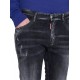 BLUGI  DSQUARED2, Grey Denim Skinny Jeans - S74LB1404S30503900