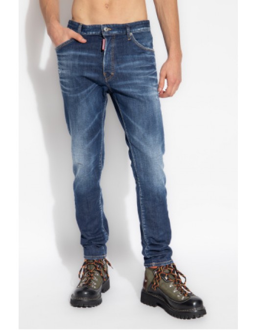 Blugi DSQUARED, Cool Guy, Dark Blue - S74LB1461S30789470