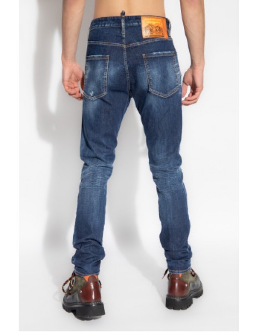 Blugi DSQUARED, Cool Guy, Dark Blue - S74LB1461S30789470