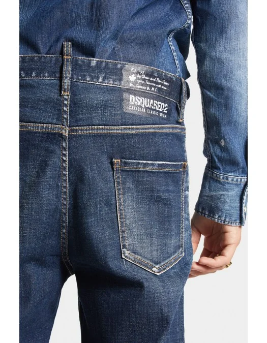 BLUGI DSQUARED2, Dark Pressed Wash 642 - S74LB1468S30342470