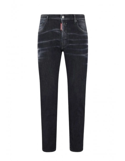 BLUGI DSQUARED2, Skater, Full Black - S74LB1475S30503900 BLUGI DSQUARED2, Skater, Full Black - S74LB1475S30503900
