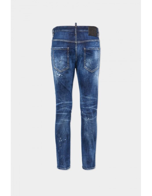 BLUGI DSQUARED2, Dark Easy Wash Skater Jeans - S74LB1556S30664470