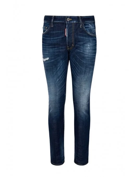 BLUGI DSQUARED2, Used Effect, Skater, Blue - S74LB1574S30342470