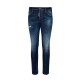 BLUGI DSQUARED2, Used Effect, Skater, Blue - S74LB1574S30342470 BLUGI DSQUARED2, Used Effect, Skater, Blue - S74LB1574S30342470
