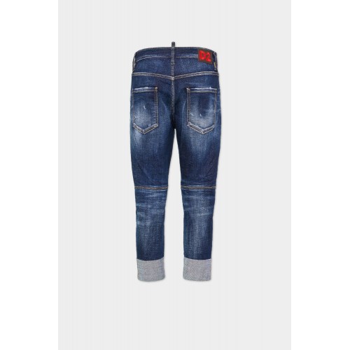 BLUGI DSQUARED2, Slim Fit, Raw-Hem Distressed BLUGI DSQUARED2, Slim Fit, Raw-Hem Distressed