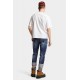 BLUGI DSQUARED2, Slim Fit, Raw-Hem Distressed - S74LB1590S30664470