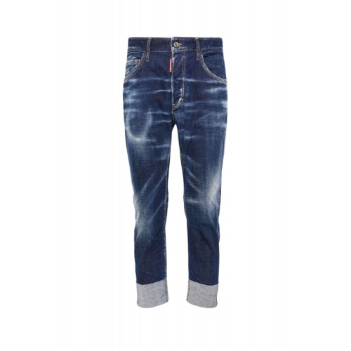 BLUGI DSQUARED2, Slim Fit, Raw-Hem Distressed BLUGI DSQUARED2, Slim Fit, Raw-Hem Distressed