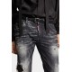 BLUGI DSQUARED2, Skater, Insertie Strasuri, Black - S74LB1595S30503900