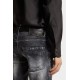 BLUGI DSQUARED2, Skater, Insertie Strasuri, Black - S74LB1595S30503900