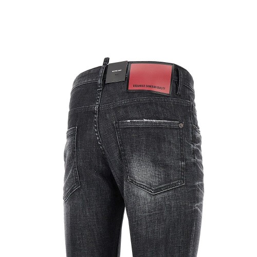 BLUGI DSQUARED2, Wash Design, Skater, Black