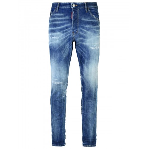 BLUGI DSQUARED2, Cool Guy, Slim Cut, Blue BLUGI DSQUARED2, Cool Guy, Slim Cut, Blue