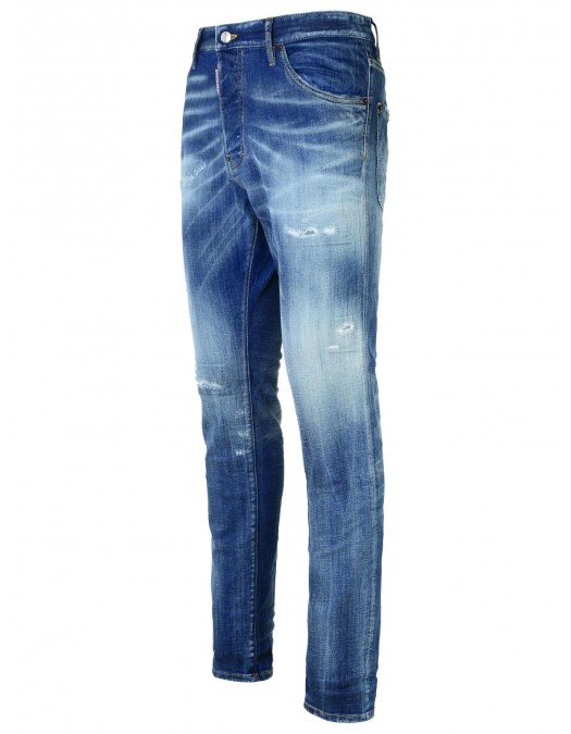 BLUGI DSQUARED2, Cool Guy, Slim Cut, Blue - S74LB1618S30342470