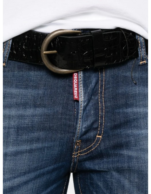 BLUGI DSQUARED2, Dark Desert Wash, Super Twinky Jean, Navy Blue - S74LB1619S30342470