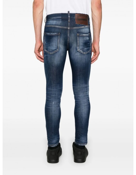 BLUGI DSQUARED2, Dark Desert Wash, Super Twinky Jean, Navy Blue - S74LB1619S30342470