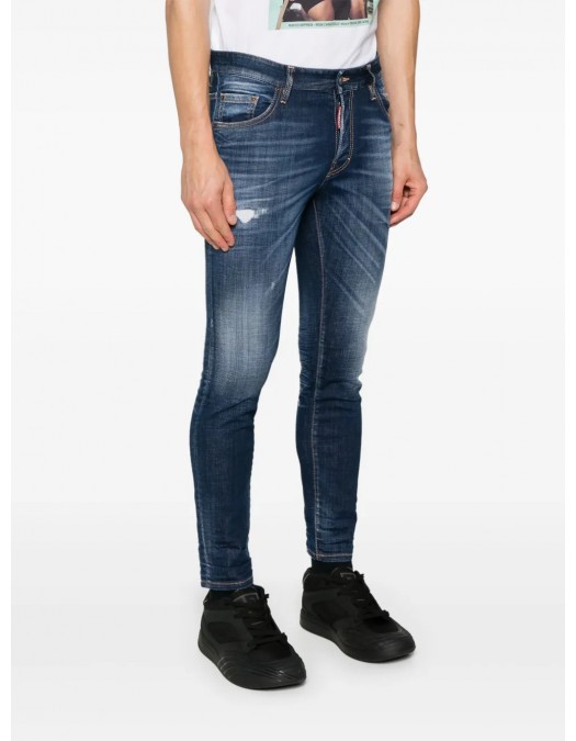 BLUGI DSQUARED2, Dark Desert Wash, Super Twinky Jean, Navy Blue - S74LB1619S30342470