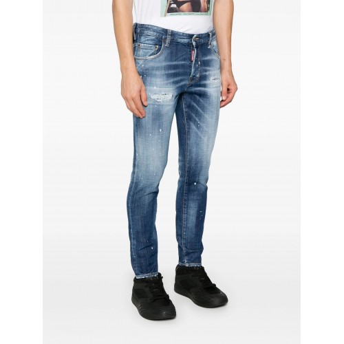 BLUGI DSQUARED2, Skater, Albastru Indigo BLUGI DSQUARED2, Skater, Albastru Indigo