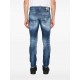 BLUGI DSQUARED2, Skinny, Albastru Indigo - S74LB1620S30872470