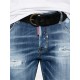 BLUGI DSQUARED2, Skinny, Albastru Indigo - S74LB1620S30872470