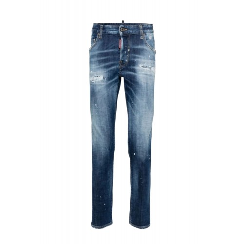BLUGI DSQUARED2, Skater, Albastru Indigo BLUGI DSQUARED2, Skater, Albastru Indigo
