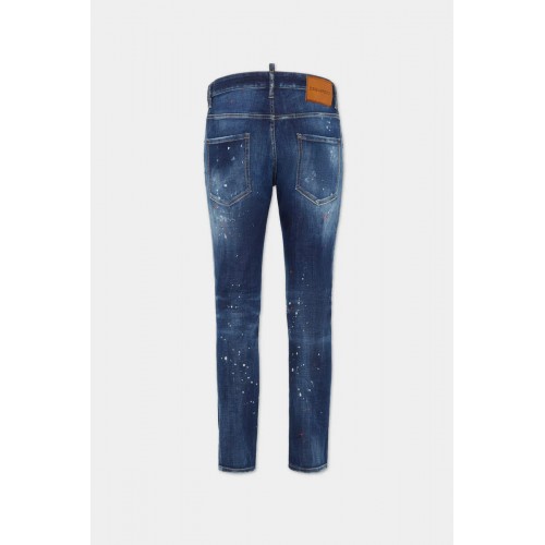 BLUGI DSQUARED2, Medium Easy Wash Skater, Blue BLUGI DSQUARED2, Medium Easy Wash Skater, Blue