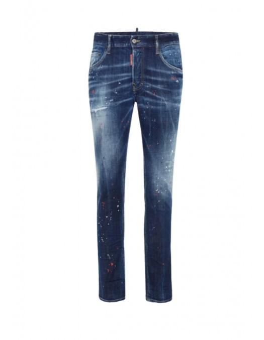BLUGI DSQUARED2, Medium Easy Wash Skater, Blue - S74LB1660S30664470 BLUGI DSQUARED2, Medium Easy Wash Skater, Blue - S74LB1660S30664470
