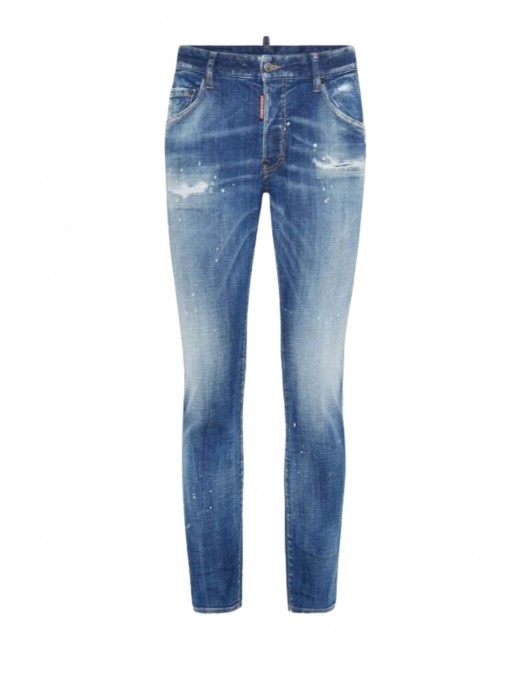 BLUGI DSQUARED2, Light Heritage Wash Skater, Light Blue - S74LB1675S30872470 BLUGI DSQUARED2, Light Heritage Wash Skater, Light Blue - S74LB1675S30872470