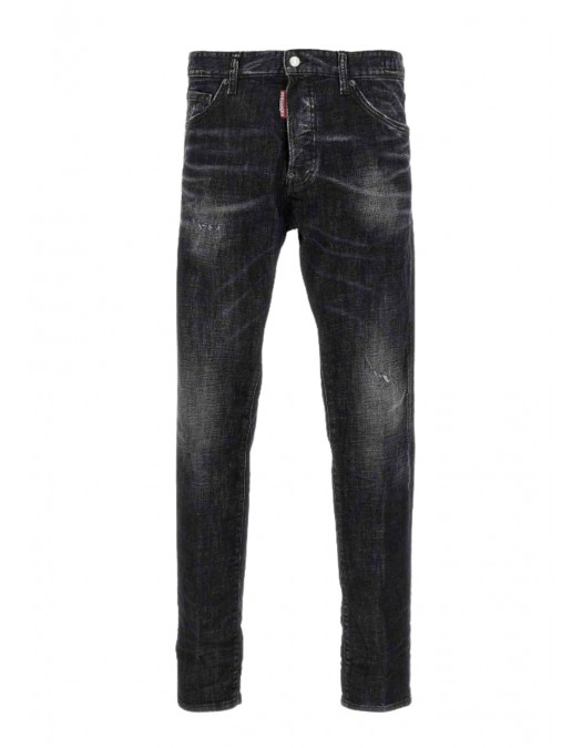 JEANS DSQUARED2, Used Effect, Cool Guy FIt, Negru - S74LB1724S30357900