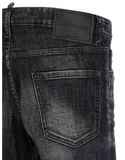 JEANS DSQUARED2, Used Effect, Cool Guy FIt, Negru - S74LB1724S30357900
