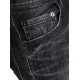 BLUGI DSQUARED2, Slim Fit, Logo Patch, Whiskering Effect, Black - S74LB1726S30357900 BLUGI DSQUARED2, Slim Fit, Logo Patch, Whiskering Effect, Black - S74LB1726S30357900