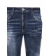 JEANS DSQUARED2, Medium Spots, Skater Fit, Bleumarin - S74LB1734S30664470