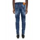 JEANS DSQUARED2, Medium Spots, Skater Fit, Bleumarin - S74LB1734S30664470