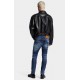 JEANS DSQUARED2, Medium Red Spots Wash, Tedy Biker, Albastru - S74LB1735S30664470
