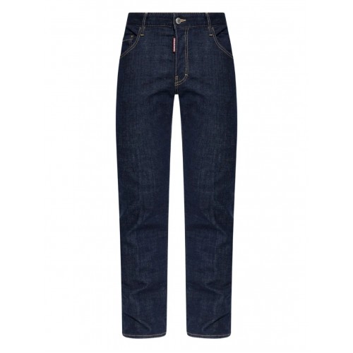 BLUGI DSQUARED2, Regular Fit, Raw Dark Blue Denim BLUGI DSQUARED2, Regular Fit, Raw Dark Blue Denim