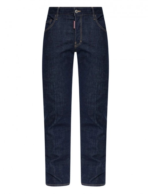 BLUGI DSQUARED2, Regular Fit, Raw Dark Blue Denim - S74LB1740S30664470 BLUGI DSQUARED2, Regular Fit, Raw Dark Blue Denim - S74LB1740S30664470