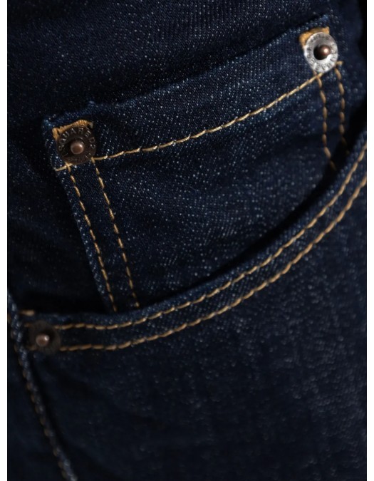 BLUGI DSQUARED2, Regular Fit, Raw Dark Blue Denim - S74LB1740S30664470 BLUGI DSQUARED2, Regular Fit, Raw Dark Blue Denim - S74LB1740S30664470