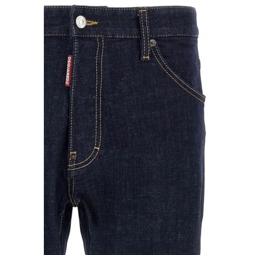 JEANS DSQUARED2, Dark Denim, Cool Guy, Bleumarin