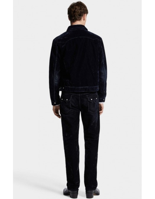 BLUGI DSQUARED2, Flocked Cord 642, Regular Fit - S74LB1765D30017470