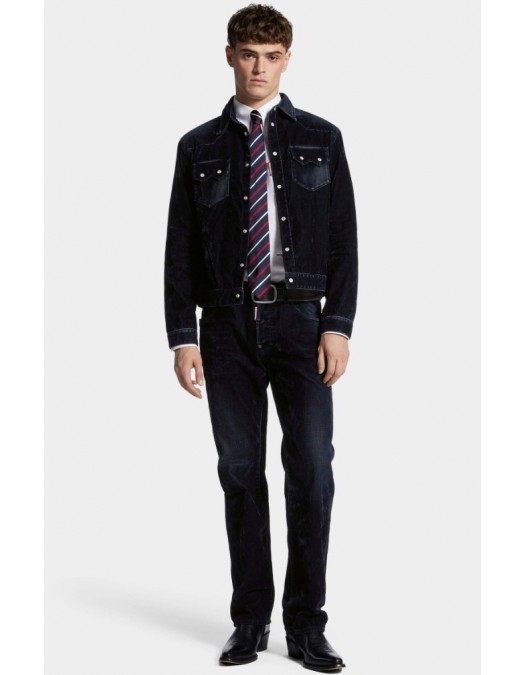BLUGI DSQUARED2, Flocked Cord 642, Regular Fit - S74LB1765D30017470