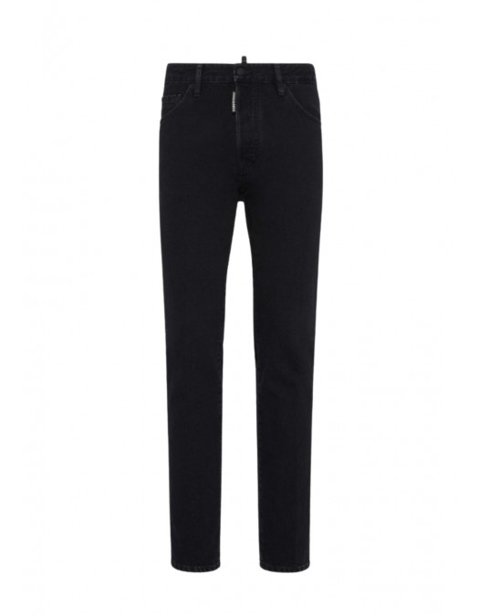 BLUGI DSQUARED2, Black Coal Wash Jeans, Cool Guy, Negru - S74LB1766D30015900 BLUGI DSQUARED2, Black Coal Wash Jeans, Cool Guy, Negru - S74LB1766D30015900