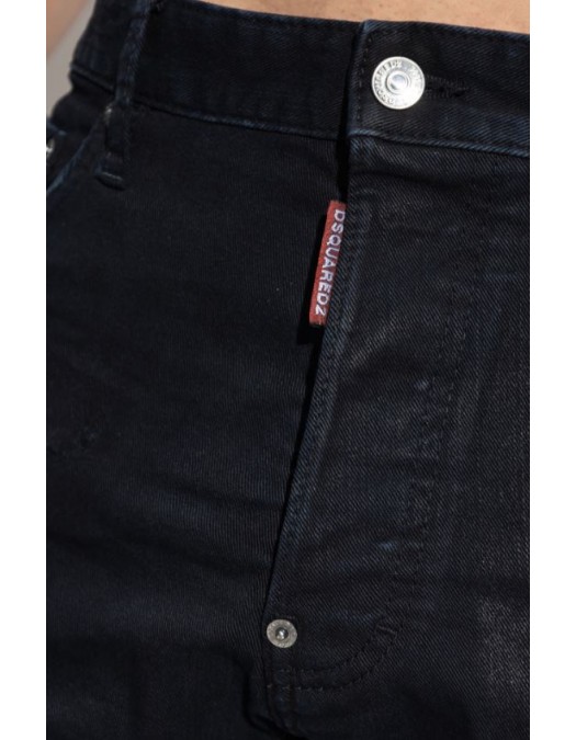JEANS DSQUARED2, all black, Cool Guy Jeans - S74LB1773S39781477