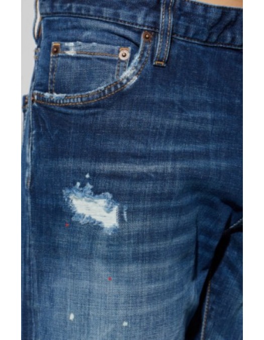 Jeans DSQUARED2, Dsquared2 NAVY BLUE Slim Twst jeans - S74LB1874S30664470