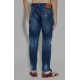 Jeans DSQUARED2, Dsquared2 NAVY BLUE Slim Twst jeans - S74LB1874S30664470