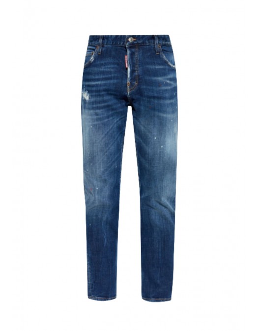 Jeans DSQUARED2, Dsquared2 NAVY BLUE Slim Twst jeans - S74LB1874S30664470