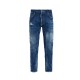 Jeans DSQUARED2,  NAVY BLUE ‘Biker’ jeans - S74LB1897S30664470