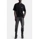 Jeans DSQUARED2, Black Fog Wash Teddy Jeans - S74LB1903D30010470