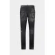 Jeans DSQUARED2, Black Fog Wash Teddy Jeans - S74LB1903D30010470