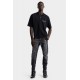 Jeans DSQUARED2, Black Fog Wash Teddy Jeans, Negru - S74LB1910S30357900